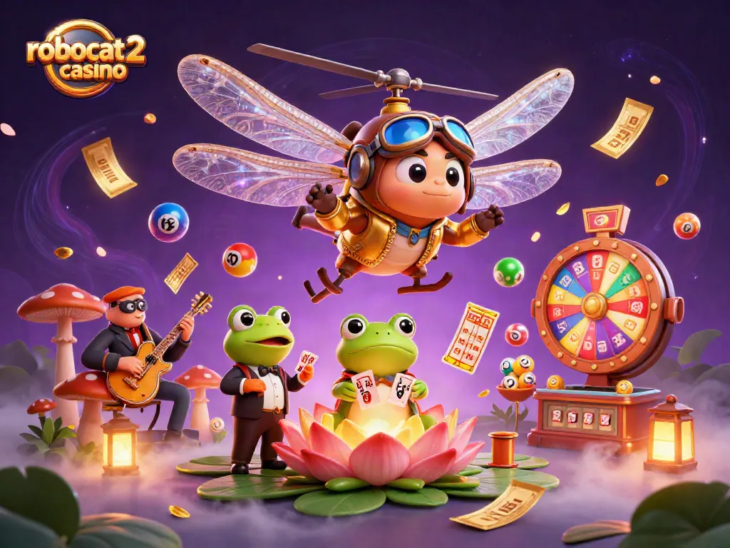 Experience the excitement of robocat 2 casino with vibrant games and entertaining characters.